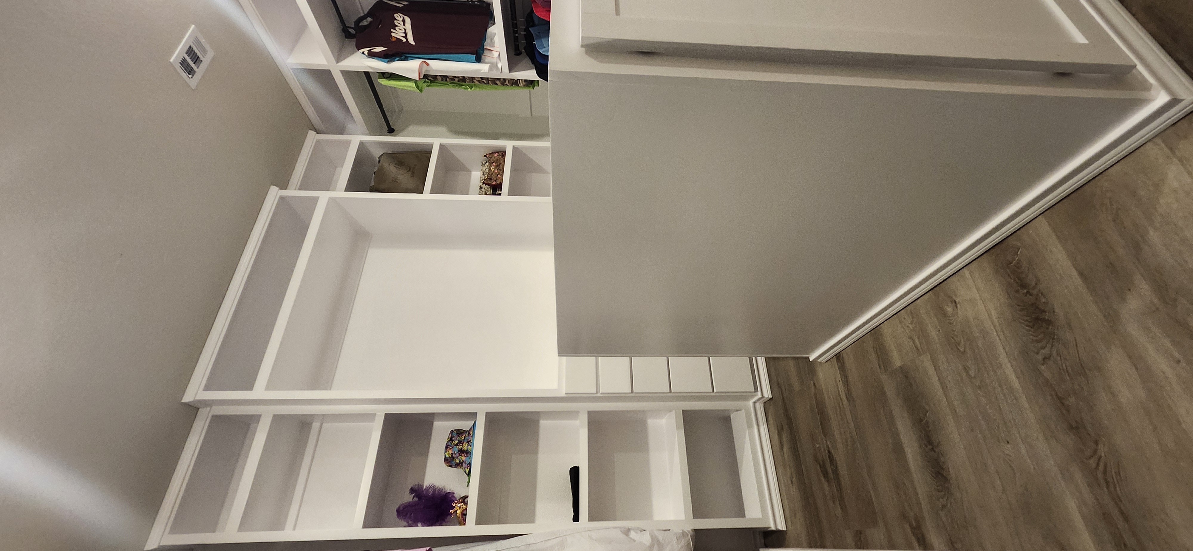 Closet island overview