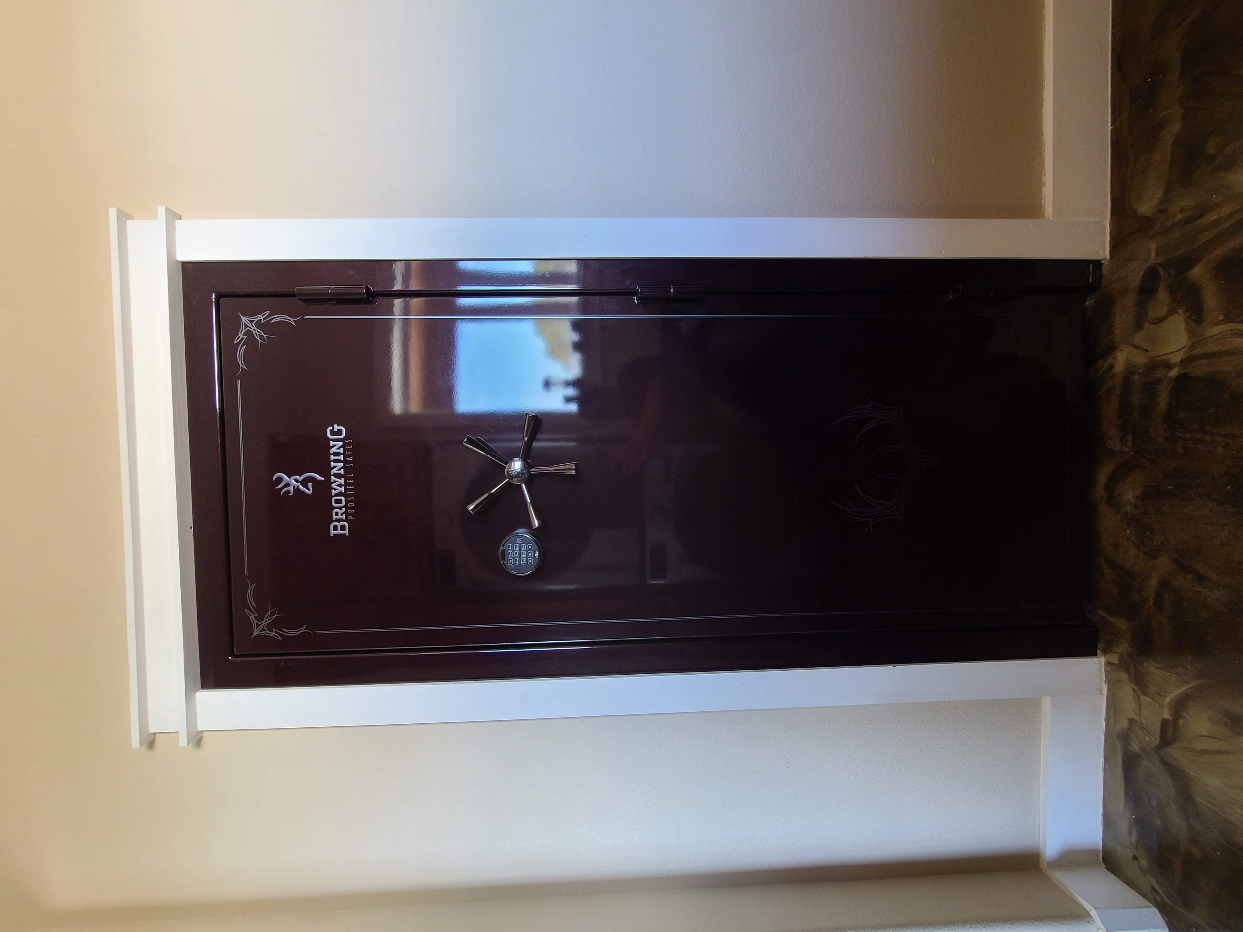 Safe room custom door trim